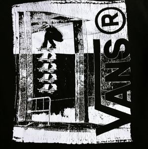 Vans black hoodie NWOT